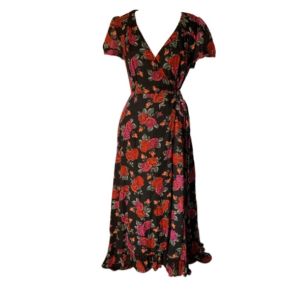 Patrons of Peace Wrap Dress